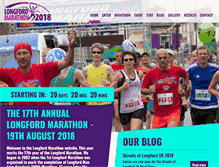 Tablet Screenshot of longfordmarathon.com